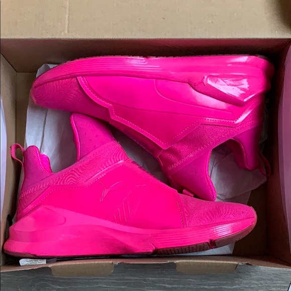 bright pink pumas